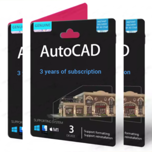 autocad 3 años de suscripción

