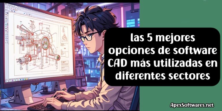 las 5 mejores opciones de software CAD más utilizadas en diferentes sectores