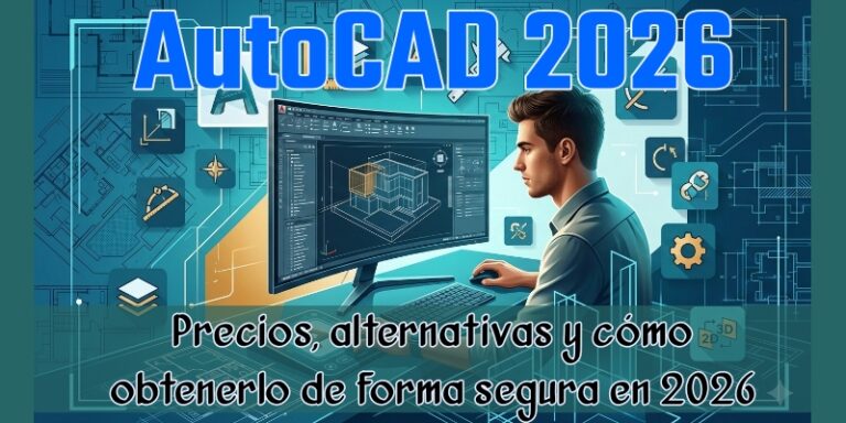 AutoCAD 2026 — Precios, alternativas y cómo obtenerlo de forma segura