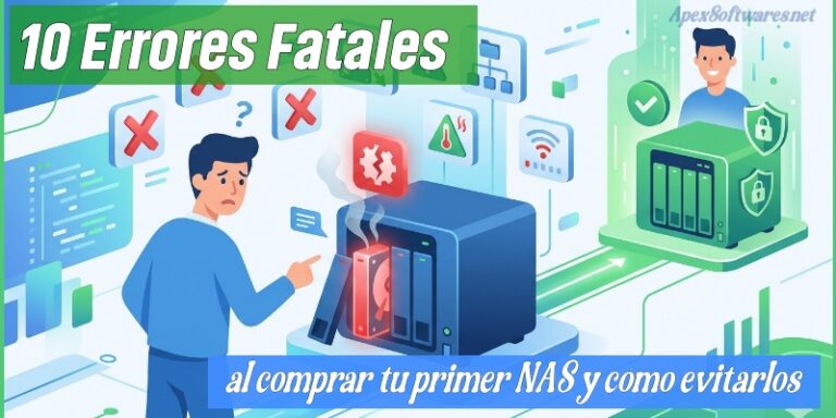 Errores fatales al comprar tu primer NAS y cómo evitarlos