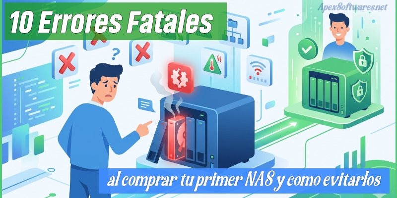 Errores fatales al comprar tu primer NAS y cómo evitarlos