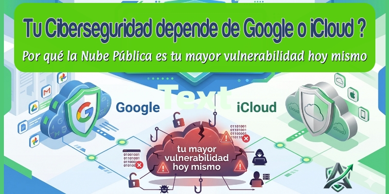 Tu Ciberseguridad depende de Google o iCloud